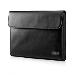 HP Leather Sleeve - Notebook carrying case - 14" - for Mini 200; Pavilion Sleekbook 14; Pavilion TouchSmart; Pavilion x2; Spectre x2 H4F07AA