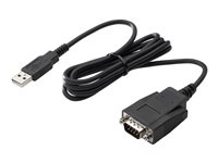HP - Serial adapter - USB - RS-232 x 1 - black - for HP 34, Z1 G9; Elite 600 G9, 800 G9, t655; Pro 260 G9, 400 G9, t550; ProOne 440 G9 J7B60AA