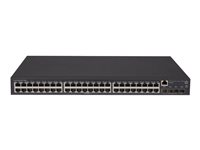 HPE 5130-48G-4SFP+ EI - Switch - L3 - Managed - 48 x 10/100/1000 + 4 x 10 Gigabit Ethernet / 1 Gigabit Ethernet SFP+ - rack-mountable JG934A