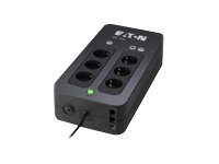 Eaton 3S700DIN - UPS - AC 220/230/240 V - 420 Watt - 700 VA - USB - output connectors: 6 - black 3S700DIN-NB