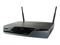 Cisco 877W - - router - - DSL modem 4-port switch - ATM - Wi-Fi CISCO877W-G-A-K9-NB