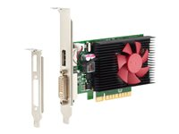 NVIDIA GeForce GT 730 - Graphics card - GF GT 730 - 2 GB DDR3 - PCIe x8 low profile - DVI, DisplayPort - for HP 280 G4 (micro tower, SFF), 285 G3, 280 G5 (micro tower, SFF), 290 G3, 290 G4; Desktop Pro A G3; EliteDesk 705 G4 (SFF), 800 G3 (SFF, tower), 800 G4; ProDesk 400 G4 (micro tower, SFF), 400 G6, 600 G3 (micro tower, SFF), 600 G5; Workstation Z1 G5 Entry Z9H51AA-NB