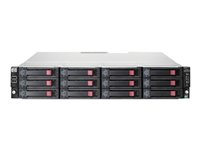 HPE StorageWorks D2D4112 Backup System - NAS server - 24 bays - 12 TB - rack-mountable - HDD 1 TB x 12 - RAID 6 - Gigabit Ethernet / 4Gb Fibre Channel - iSCSI support - 2U - for ProLiant DL360 G7, DL380 G7, DL580 G7, DL585 G7, DL980 G7 EH993B-REF