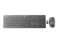 HP Business Slim - Keypad and mouse set - wireless - 2.4 GHz - UK - promo N3R88AT#ABU-D1