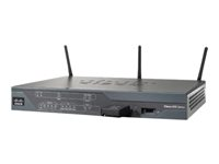 Cisco 881 Ethernet Security Router with 3G - - router - - WWAN 4-port switch - WAN ports: 2 CISCO881G-K9-REF