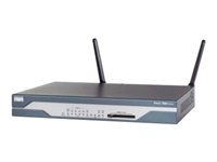 Cisco 1802W - - router - - DSL modem 8-port switch - WAN ports: 3 - Wi-Fi CISCO1802W-AG-E/K9-REF