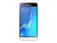 Samsung Galaxy J3 (2016) - 4G smartphone - RAM 1.5 GB / Internal Memory 8 GB - microSD slot - OLED display - 5" - 1280 x 720 pixels - rear camera 8 MP - front camera 5 MP - white SM-J320FZWNPHN-A1