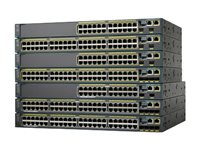 Cisco Catalyst 2960S-F48TS-L - Switch - Managed - 48 x 10/100 + 4 x SFP - desktop, rack-mountable WS-C2960S-F48TS-L-REF