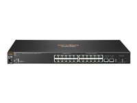 HPE Aruba 2530-24 - Switch - Managed - 24 x 10/100 + 2 x Gigabit SFP + 2 x 10/100/1000 - desktop, rack-mountable, wall-mountable J9782A-REF
