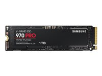 Samsung 970 PRO MZ-V7P1T0BW - SSD - encrypted - 1 TB - internal - M.2 2280 - PCIe 3.0 x4 (NVMe) - 256-bit AES - TCG Opal Encryption 2.0 MZ-V7P1T0BW