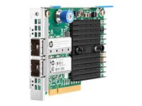 HPE 546FLR-SFP+ - Network adapter - PCIe 3.0 x8 - 10 Gigabit SFP+ x 2 - for Apollo 4200 Gen9, 4520 Gen9; ProLiant DL20 Gen9, DL360 Gen9, XL230a Gen9; StoreEasy 3850 779799-B21-REF