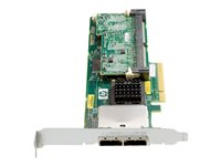 HPE Smart Array P411/256MB Controller - Storage controller (RAID) - SATA 6Gb/s / SAS 6Gb/s - low profile - RAID RAID 0, 1, 5, 10, 50 - PCIe 2.0 x8 - for 1/8 G2 Tape Autoloader; ProLiant DL120 G7, DL165 G7, DL360 G7, DL380 G6, DL380 G7 462830-B21-REF