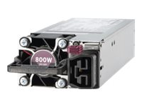 HPE Universal Power Supply Kit - Power supply - hot-plug / redundant (plug-in module) - Flex Slot - 80 PLUS Platinum - AC 277 / DC 380 V - 800 Watt - 877 VA 865428-B21-NB