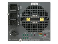 Cisco Enhanced AC Power Supply - Power supply - hot-plug / redundant (plug-in module) - AC 100-240 V - 8700 Watt - for Catalyst 6506, 6506-E IDSM-2, 6506-E NAM-3, 6509, 6509-E 10, 6509-E NAM-3, 6513, 6513 10 WS-CAC-8700W-E-REF
