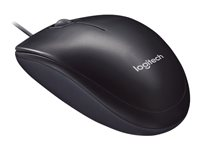 Logitech M90 - Mouse - right and left-handed - optical - wired - USB 910-001794