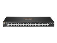 HPE Aruba 2530-48 - Switch - Managed - 48 x 10/100 + 2 x Gigabit SFP + 2 x 10/100/1000 - desktop, rack-mountable, wall-mountable J9781A-REF