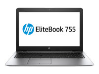 HP EliteBook 755 G3 Notebook - 15.6" - AMD A12 - PRO-8800B - 8 GB RAM - 512 GB SSD T4H98EA-D2