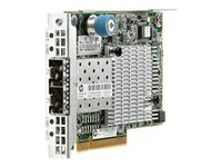 HPE FlexFabric 554FLR-SFP+ - Network adapter - PCIe 2.0 x8 - 10 GigE - 2 ports - for ProLiant DL360p Gen8, DL380p Gen8, DL388p Gen8, XL220a Gen8 684213-B21-REF