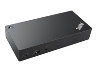Lenovo ThinkPad USB-C Dock - Docking station - USB-C - VGA - 1GbE - 90 Watt 40A90090UK-NB