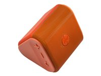 HP Roar Mini Wireless Speaker - Speaker - for portable use - wireless - Bluetooth - 2.5 Watt - neon orange - for OMEN X by HP Laptop; ENVY Laptop; Spectre x360 Laptop; Stream x360 Laptop G1K48AA
