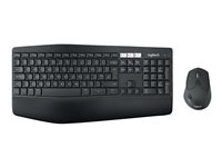 Logitech MK850 Performance - Keyboard and mouse set - Bluetooth, 2.4 GHz - QWERTY - US International 920-008226