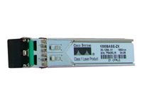 Cisco - SFP (mini-GBIC) transceiver module - 1GbE - 1000Base-ZX - LC single-mode - up to 100 km - 1550 nm - for Catalyst 2960, 3560; Catalyst Compact 2960; Integrated Services Router 11XX GLC-ZX-SM-REF
