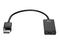 HP DisplayPort to HDMI Adapter - adapter - DisplayPort / HDMI - 30.5 cm K2K92AA