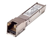 Cisco Small Business MGBT1 - SFP (mini-GBIC) transceiver module - 1GbE - 1000Base-T - RJ-45 - for Business 110 Series; 220 Series; 350 Series; Small Business SF350, SF352, SG250, SG350 MGBT1