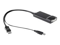 HP - DVI adapter - USB, DisplayPort (M) to DVI-D (F) - for EliteDesk 800 G2, 800 G3, 800 G4; EliteOne 1000 G2; ENVY 27; ProDesk 400 G5, 600 G4 NR078AA