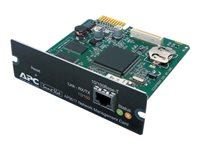APC Network Management Card - Remote management adapter - 10/100 Ethernet - for AIS; Silcon; Smart-UPS XL 1000, XL Network Package for Server Rooms; Symmetra RM AP9617