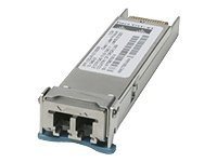 Cisco - XFP transceiver module - SONET/SDH, 10 GigE, POS - 10GBase-ZR - LC single-mode - up to 80 km - OC-192/STM-64 - 1550 nm - for P/N: 76-ES+T-2TG, A900-IMA2Z, ASR1000-2T+20X1GE=, ASR1000-6TGE, ASR1000-6TGE=, CRS-FP-80G= XFP-10GZR-OC192LR-REF