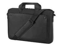 HP Executive Midnight Top Load - Notebook carrying case - 15.6" - black - for ZBook 14u G6, 15 G5, 15 G6, 15u G2, 15u G3, 15u G4, 15u G5, 15u G6, 15v G5, Studio x360 G5 1KM15AA