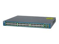 Cisco Catalyst 3560G-48PS - Switch - L3 - Managed - 48 x 10/100/1000 (PoE) + 4 x Gigabit SFP - desktop - PoE WS-C3560G-48PS-S-REF