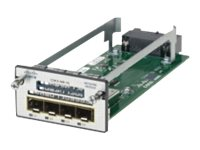 Cisco - Expansion module - Gigabit SFP x 4 - for Catalyst 3560X-24, 3560X-48, 3750X-12, 3750X-24, 3750X-48 C3KX-NM-1G-REF