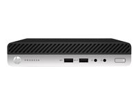 HP ProDesk 400 G4 - mini desktop - Core i5 8500T 2.1 GHz - 8 GB - SSD 256 GB 4CZ89EA-R