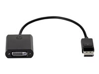 HP DisplayPort to DVI-D Adapter - DisplayPort adapter - 19 cm FH973AA