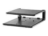 HP LCD Monitor Stand - Monitor stand with port replicator shelf QM196AA-NB