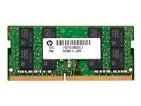 HP - DDR4 - module - 16 GB - SO-DIMM 260-pin - 2666 MHz / PC4-21300 - 1.2 V - unbuffered - non-ECC - promo - for Elite Slice G2 (SO-DIMM); EliteDesk 705 G4 (SO-DIMM), 705 G5 (SO-DIMM), 800 G4 (SO-DIMM), 800 G5 (SO-DIMM); EliteOne 1000 G1, 1000 G2, 800 G4, 800 G5, 800 G6; ProDesk 400 G5 (SO-DIMM), 405 G4 (SO-DIMM), 600 G4 (SO-DIMM); ProOne 400 G4, 400 G6, 440 G5, 440 G6, 600 G5 3TK84AT-NB