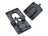 HP Quick Release - Mounting kit (quick release bracket) - for LCD display / thin client - mounting interface: 100 x 100 mm - for HP t430, t530, t628; Chromebox G2; EliteOne 800 G3, 800 G5; RP9 G1 Retail System EM870AT-NB