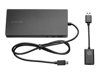 HP Elite USB-C Docking Station - Docking station - USB - 1GbE - for Chromebook 13 G1; Elite x2 1012 G1 T3V74AA-D2