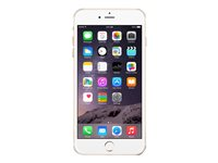 Apple iPhone 6 Plus - 4G smartphone / Internal Memory 16 GB - LCD display - 5.5" - 1920 x 1080 pixels - rear camera 8 MP - front camera 1.2 MP - gold MGAA2-EU-AS