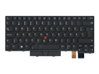Chicony - Notebook replacement keyboard - with ClickPad, Trackpoint - backlit - Finnish 01HX444-NB