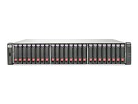 HPE Modular Smart Array 2040 SAS Dual Controller SFF Storage - Hard drive array - 24 bays (SAS-2) - SAS 12Gb/s (external) - rack-mountable - 2U K2R84A