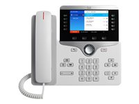 Cisco IP Phone 8841 - VoIP phone - SIP, RTCP, RTP, SRTP, SDP - 5 lines - charcoal CP-8841-K9