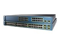 Cisco Catalyst 3560-48PS - Switch - L3 - Managed - 48 x 10/100 (PoE) + 4 x SFP - desktop - PoE WS-C3560-48PS-S-REF