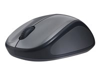 Logitech M235 - Mouse - right-handed - optical - wireless - 2.4 GHz - USB wireless receiver - grey 910-002201