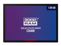 GOODRAM CX400 - SSD - 128 GB - internal - 2.5" - SATA 6Gb/s SSDPR-CX400-128