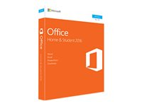 Microsoft Office Home and Student 2016 - Box pack - 1 PC - non-commercial - medialess, P2 - Win - English - Eurozone 79G-04597