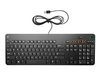 HP Conferencing - Keyboard - USB - AZERTY - Belgium K8P74AA#AC0