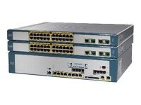 Cisco Unified Communications 520 for Small Business - VoIP gateway - 48 users - 100Mb LAN - 2U - rack-mountable UC520-48U-T/E/B-K9-NB